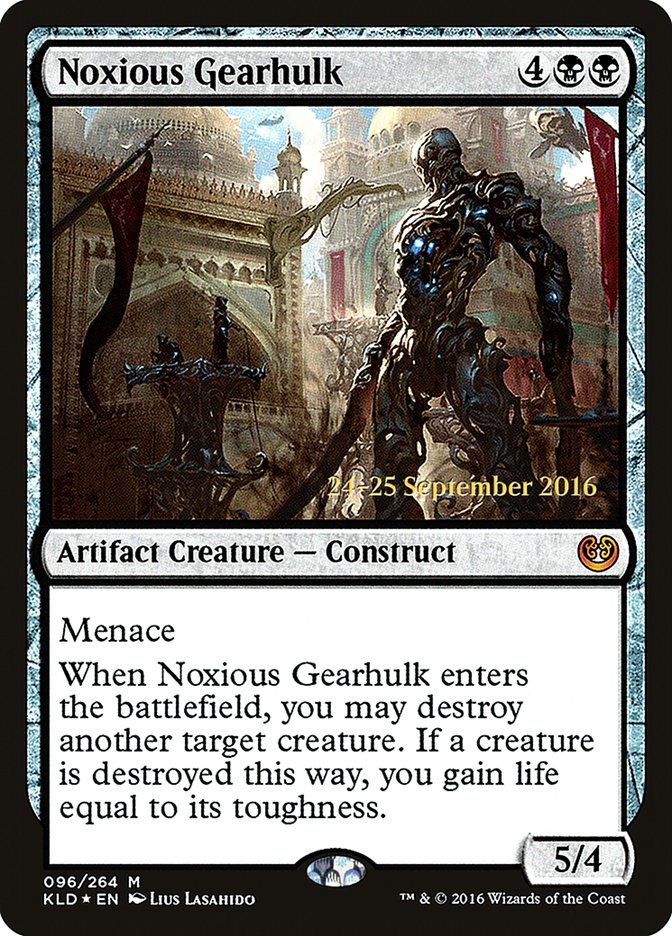 Noxious Gearhulk - Foil - Prerelease Promo